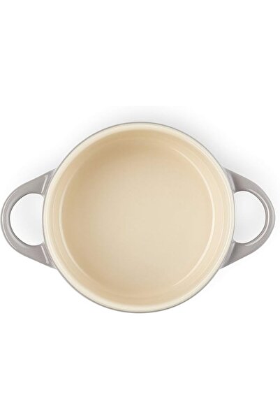 Le Creuset MINI VAS CERAMIC CU CAPAC 10 CM GRI