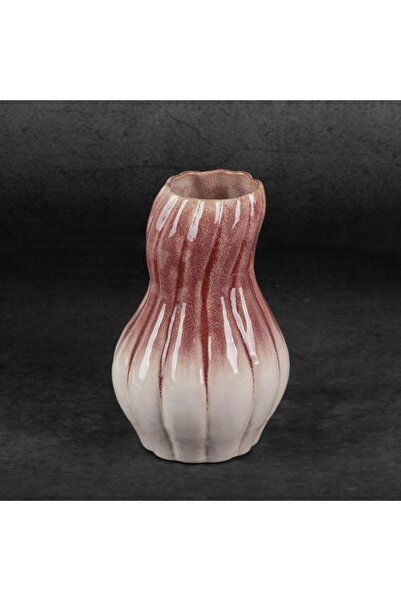 NO BRAND VAZĂ DECORATIVĂ EVITA (01) FI 16 X 25 CM CREM