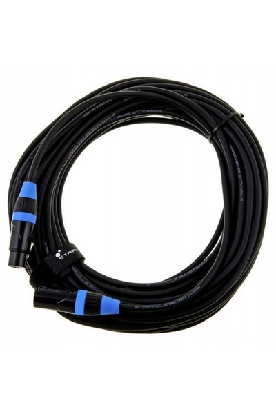 NO BRAND Cablu DMX Stairville PDC3CC cu conector XLR cu 3 pini, 20 m, profesi...