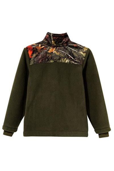 NO BRAND Hanorac pentru copii cu camuflaj și broderie -158/164