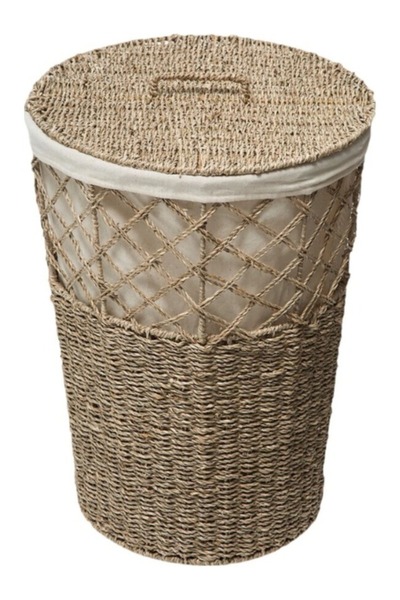 Five Simply Smart Basketry Reed Laundry Storage Basket 41 Liter