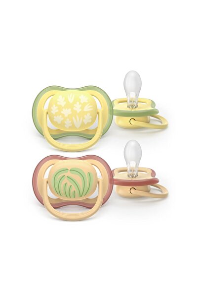 Philips Set 2 suzete bebelusi, Avent, Ultra Air, Ortodontice, Silicon moale, ...