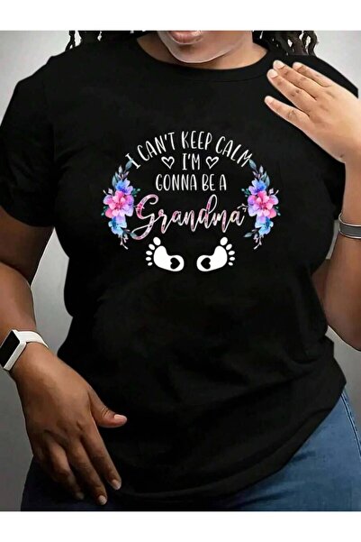 4CR I Can't Keep Calm I'Gonna Be A Grandma Cruise Vacation Trip Black Graphic...
