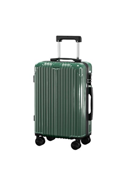 OEM Troler portabil, roți silențioase, mâner reglabil, 55x35x22.5cm, verde negru