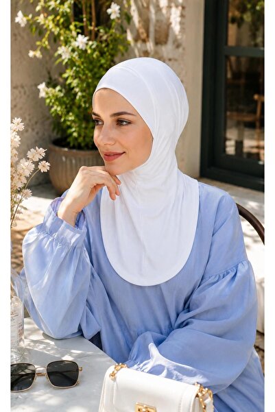 Wearflawless Women's Viscose Fabric Neck Collar Bonnet, Ready-Made Practical ...