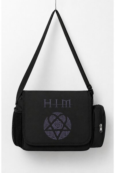Fuddy Moda Unisex Rock Band Him Printed Messenger Bag