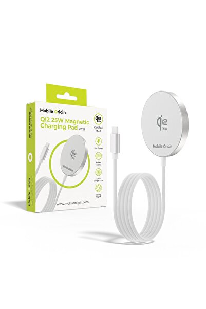 Mobile Origin Qi2 25W Μαγνητικός Ασύρματος Φορτιστής, Συμβατός με MagSafe, US...