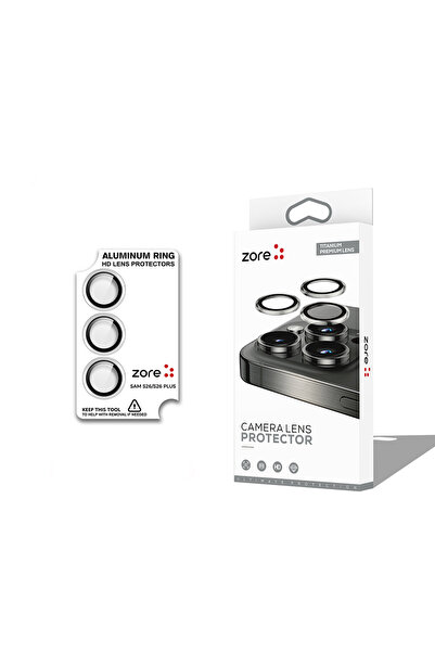 Pazarplus Galaxy S26 Camera Lens Protector Sapphire Non-Distorting Image Qual...