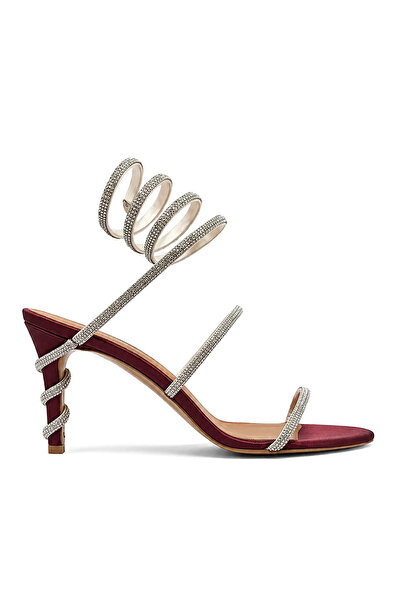 Jabotter Lillian Saten 8 Cm Topuklu Ayakkabı