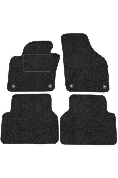 NO BRAND Covorașe auto premium din catifea pentru VW Tiguan I 2007-2016