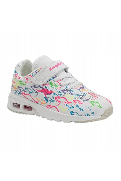 NO BRAND KangaROOS KX-Mega Multi EV 0090 alb/multi 30 EU pantofi pentru copii