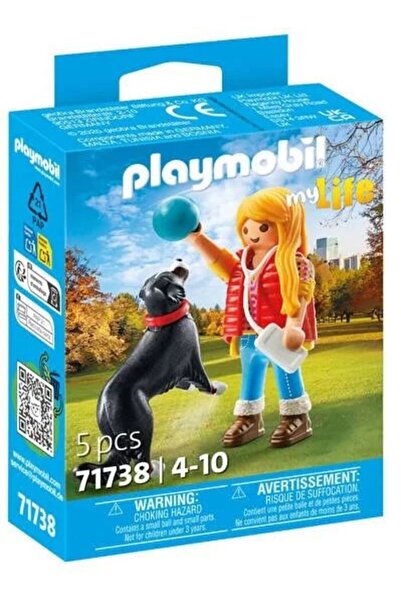 Playmobil Γυναίκα με ονειρεμένο Σκύλο Μπερνέζ (71738)