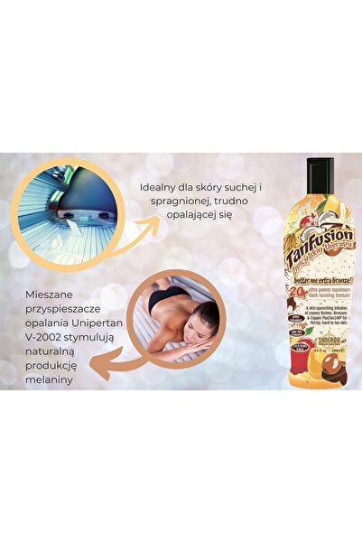 NO BRAND Synergy Tan Butter Me Extra Bronzer Do Opalania
