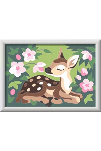 RAVENSBURGER CreArt Pictură pe numere Doamnă Micuță 20178 + Vopsele + Pânză +...