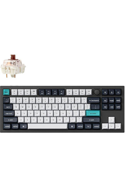Keychron Q3 Max QMK/VIA Q3M-M3 Ασύρματο Μηχανικό Πληκτρολόγιο Gaming χωρίς νο...