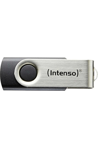 Intenso Βασική Σειρά 32GB USB 2.0 Στικάκι Ασημί