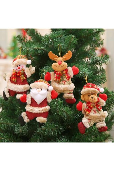 Generic Brand Christmas Tree Decorations, 4Pcs Christmas Tree Hanging Ornamen...