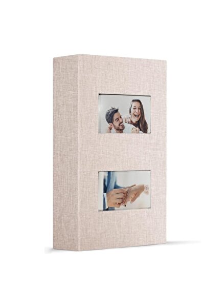 Generic Brand URbazaar Linen Photo Album 6x4, Small Photo Album holds 300 Poc...