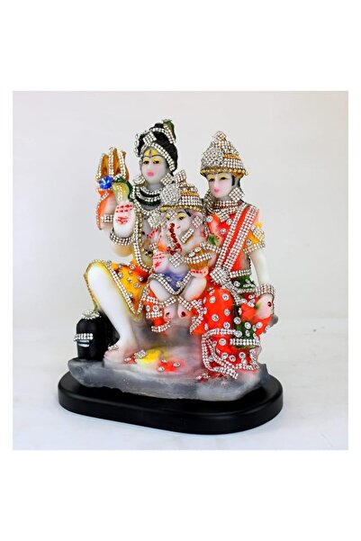 Generic Brand eSplanade Resin Shiv Pariwar - Shiva Family | Shiv Parvati Shiv...