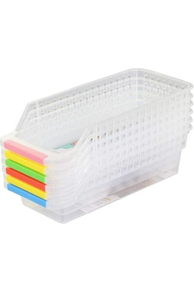 Generic SKY-TOUCH 4pcs Plastic Storage Bins, Refrigerator Organizer Bins Bask...