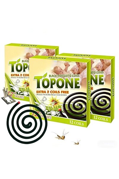 Generic Brand SKY-TOUCH 36PCS Mosquito Repellent Incense Coil, Natural Effect...