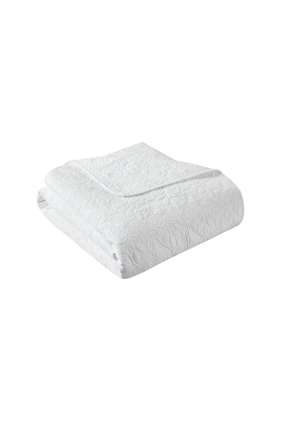 Generic Madison Park Madison Park Luxe Quilted Throw Blanket - Damask Stitchi...