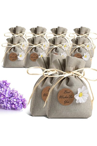 Generic Brand Lavender Sachets, 10 Packs Natural Dried Lavender Bags, Home Fr...