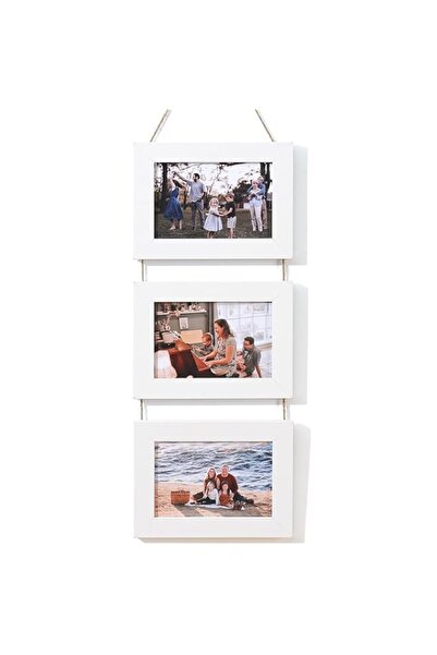 Generic Brand YelaJoy 4x6 Wall Hanging Picture Frames Collage with 3 Openings...