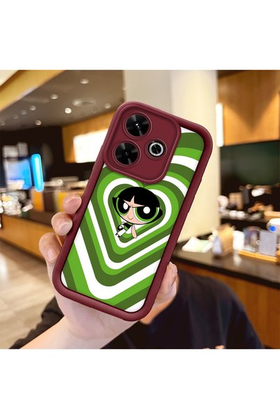 Hontinga Xiaomi Redmi 13 4g Compatible Case Camera Protective Cartoon Pattern...