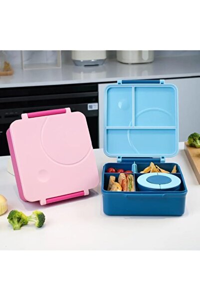Generic Lunch Bento Box with 4 Compartments, Leakproof Food Container Set, In...