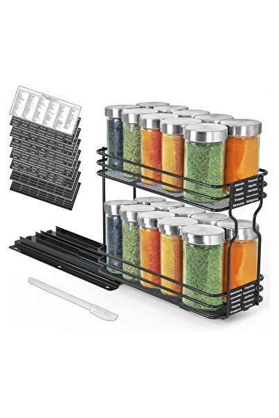 Generic Angju Pull Out Spice Rack Organizer for Cabinet, Heavy Duty Slide Out...