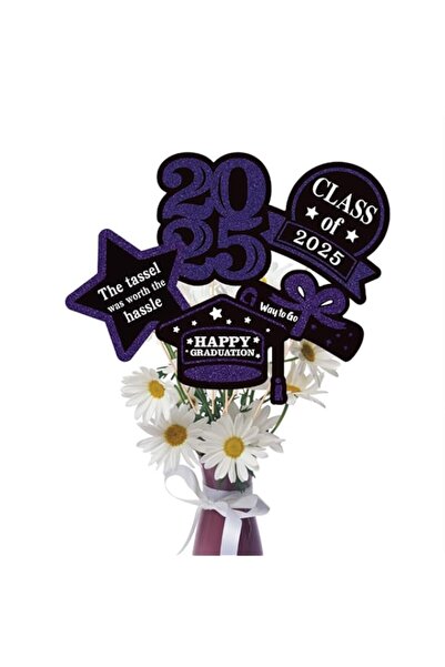 Generic Brand Tazweeq 5 Pack Graduation Card, Plug Ins Labels Cards Tag Flowe...