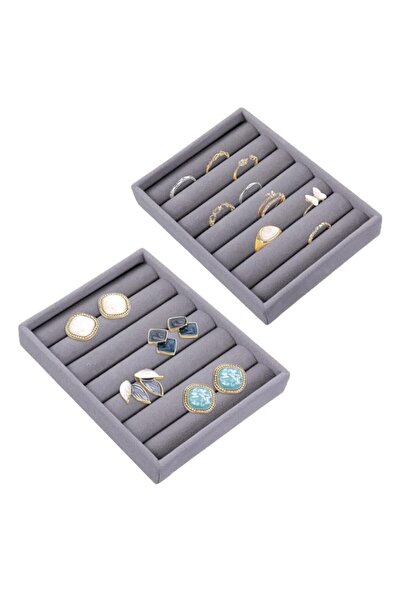 Generic Brand 2pcs Small Ring Organizer Ring Holder Display for Jewelry Ring ...