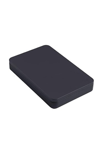Generic 17 * 9 * 1.5CM Rectangular Tin Boxes with Lids (Black)