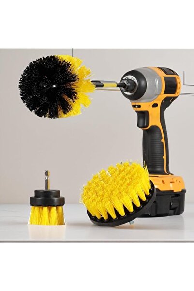 Generic PEIPU Drill Power Cleaning Brush Set of 4, Power Scrubber Brushes wit...