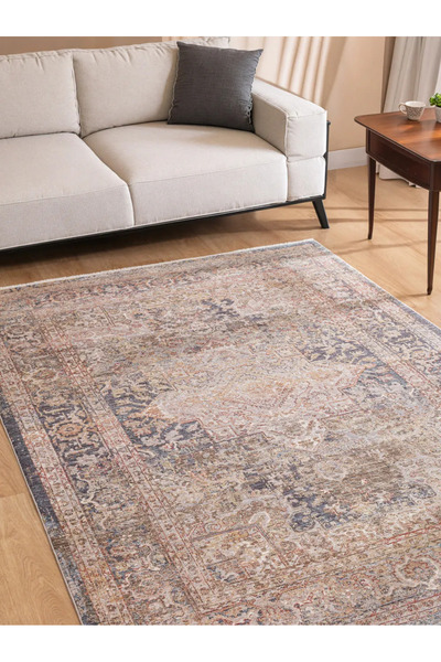 Tuğra Halı Lincoln LC05 200 x 290 cm Büyük Salon İçin Vintage Zamansız Halı