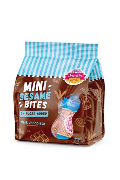 Jannis Mini bare de susan cu ciocolată fără zahăr 150g
