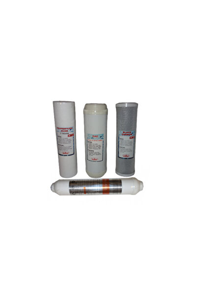 Generic Brand Σετ 4 ανταλλακτικών φίλτρων νερού, αντικατάσταση καθημερινής χρ...