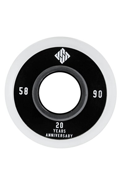 Usd 58χιλ./90Α Ροδάκια - Μαυρό/Λευκό (4αδα)