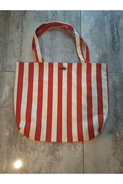 TooHot Women's Red Patterned Beach Shoulder Bag