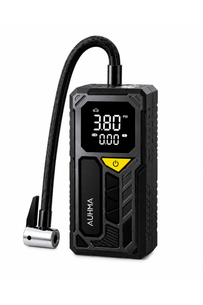 Araç Lastik Pompası Elektirikli Powerbank Özellikli Şişirme Pompası A7777