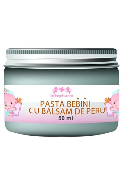 infopharm Crema piele iritata balsam peru copii Pasta Bebini [Petrini] 50ml