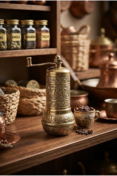 Generic Brand Zamak Cast Traditional Hand Mills (Coffee and Spices) 3 Colors