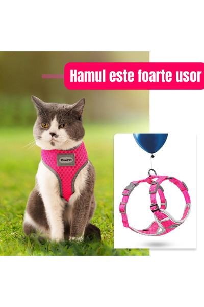 OEM Ham tip vestă pentru pisici și câini mici, respirabil, reflectorizant, XX...
