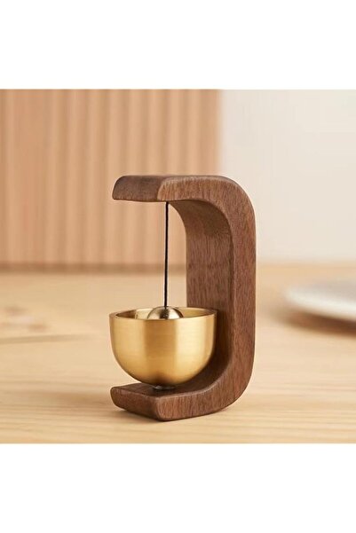 Generic ALMEKAQUZ Shopkeepers Bell Doorbell, Suction Door Type Solid Wood Win...