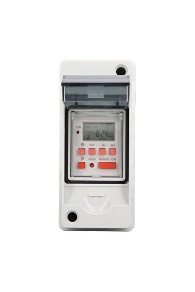 Generic Pool Pump Timer, Water Proof Digital Timer Box with 7 Day 28 On Off S...