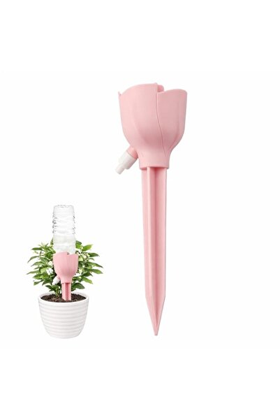 Generic Indoor Plant Watering System 1 Pcs, Pink Adjustable Drip Irrigation S...