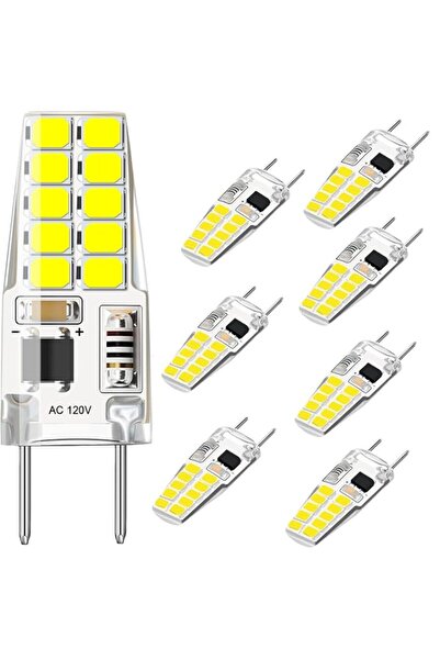 Generic G8 LED Bulb Dimmable 2W T4 Bulb Warm White 3000K Under Cabinet Light ...