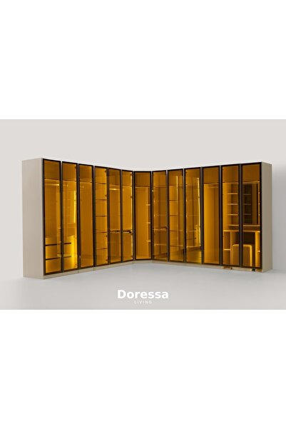 Doressa Living Canes Köşe Gardırop
