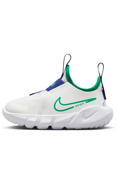 Nike Flex Runner 2 Bebek Gri Koşu Ayakkabısı Bağcıksız Dar Kalıb